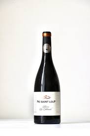 vin rouge pic saint loup