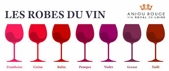 couleur vin rouge