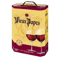 vin rouge vieux pape