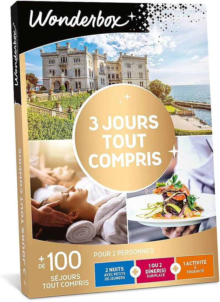Coffret cadeau voyage tout compris : offrez une escapade inoubliable